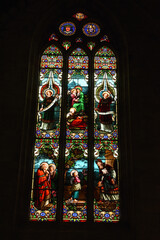 Lectoure Gers Cathédrale Saint Gervais Saint Protais vitraux
