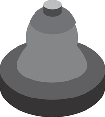 Fototapeta premium 3D desk bell 