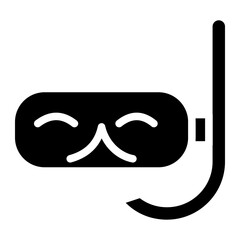 diving mask glyph