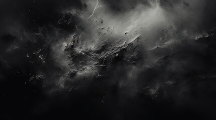 Black smoke and texture background. Created with Ai - obrazy, fototapety, plakaty