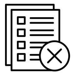 Non-Conformance Icon