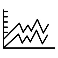 Filled Graph Icon