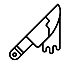 Knife Blood Icon