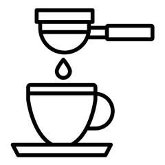 Coffee Filter Icon