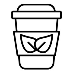 Mint Coffee Icon