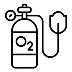 Oxygen Tank Icon