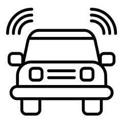 Connected Vehicle Icon