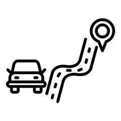 Route Map Icon