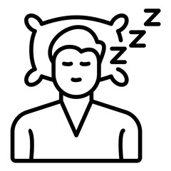 Sleeping Icon