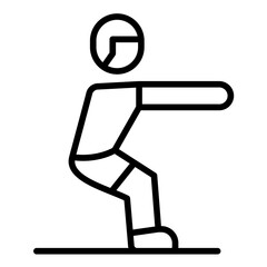 Squat Icon