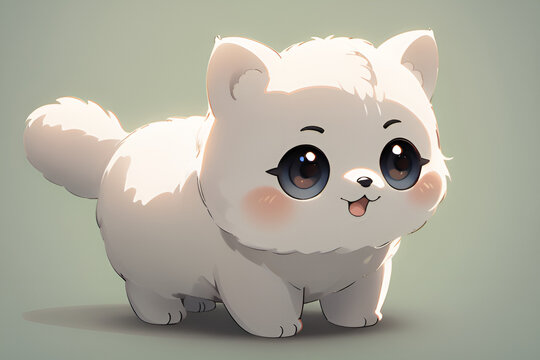 a cute puppy Generative AI