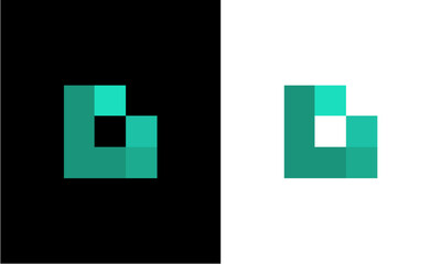 Obraz premium Logo LB letter L