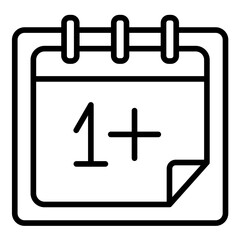 Fototapeta premium Tomorrow Icon