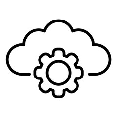 Cloud Settings Icon