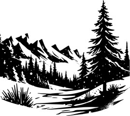 Snowy Winter Scene 10
