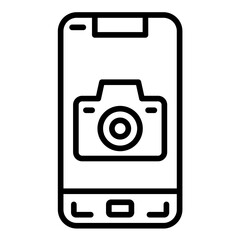 Mobile Camera Icon