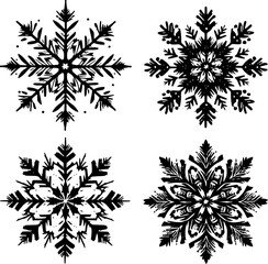 Snowflakes Vector 11