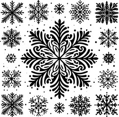 Snowflake Pattern 9