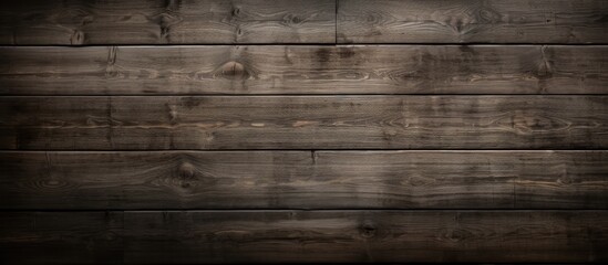 From a distance, the old wooden plank on the wall appeared to have an abstract texture, resembling vintage design with hints of nature, as the light highlighted the black grunge patterns on the worn