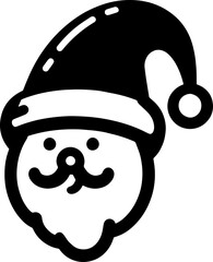 Jolly Santa Hat Icon 20