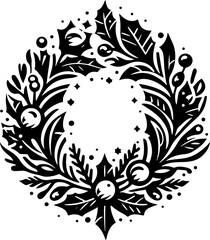 Holiday Wreath Graphic 15