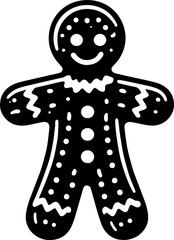 Gingerbread Man Illustration 5