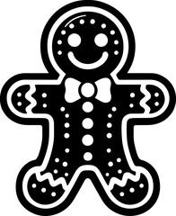 Gingerbread Man Illustration 6