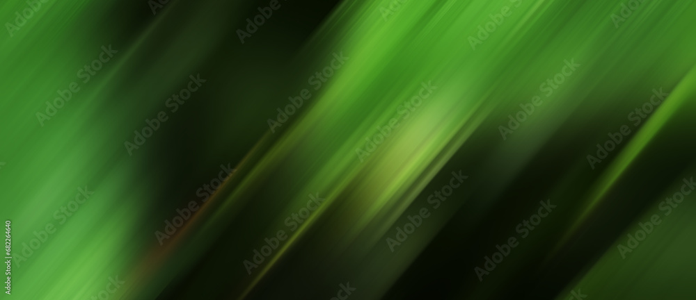 Poster green dynamic shiny digital background movement effect. wallpaper motion bright. vivid blur stripes 
