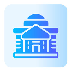 government gradient icon