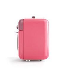 3D render cartoon kitchen stove icon isolated on a white background