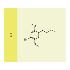 Molecular structure diagram of Ganglioside GM1 - monosialotetrahexosylganglioside blue Scientific vector illustration.