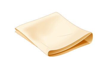 napkin isolated vector style with transparent background illustration