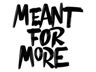 meant for more frase lettering