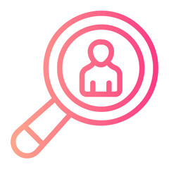 search gradient icon