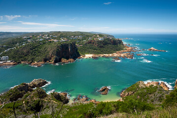 Knysna heads and lagoon view garden Route in South Africa