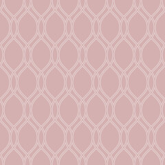 Seamless ornament. Modern wavy background. Geometric modern purple and white wavy pattern