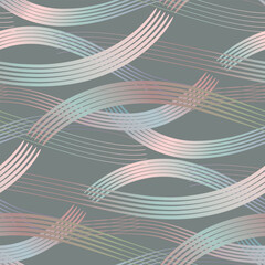 Flowing Waves Seamless Pattern - 682284807