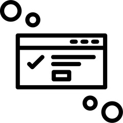 Dialog box success Icon