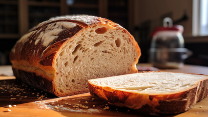 Photo of freshly made bread on display