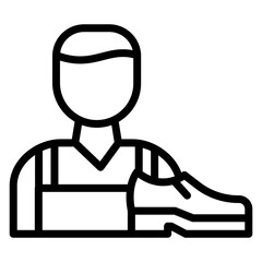 Shoemaker Line Icon