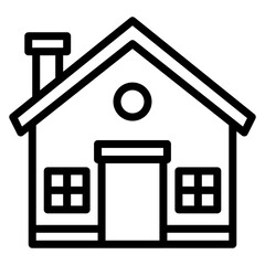 House Line Icon