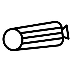 Salami Line Icon