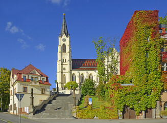 Orlova - Church of the Nativity of the Virgin Mary of Orlova, Moravia, Czech Republic