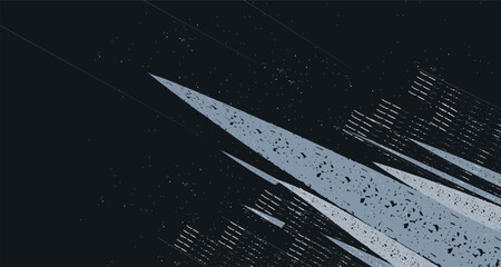 Abstract aesthetic dark blue color grunge texture background. Retro illustration.