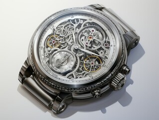 Photorealistic Silver Watch
