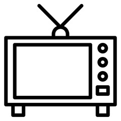 Tv Line Icon