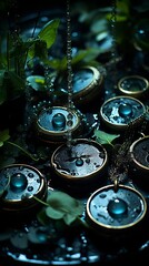   A Maha Shivratri temple with a serene atmosphere  ,Diwali, Maha shivatri, Decoration for Puja
