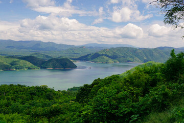 lake in the mountains