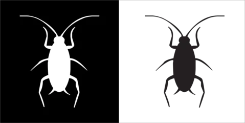 Foto op Plexiglas Illustration vector graphics of insect icon © Susiati