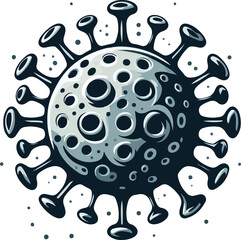virus illustration vector